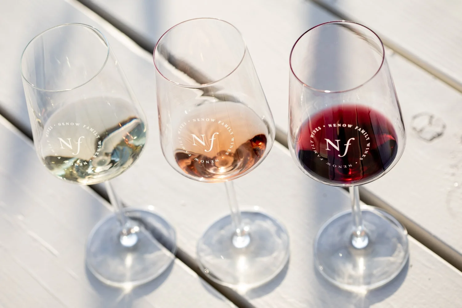 Nenow Family Wines bottles and tasting experience